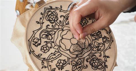 What is Blackwork Embroidery: An Insight into the Art of Dark Elegance